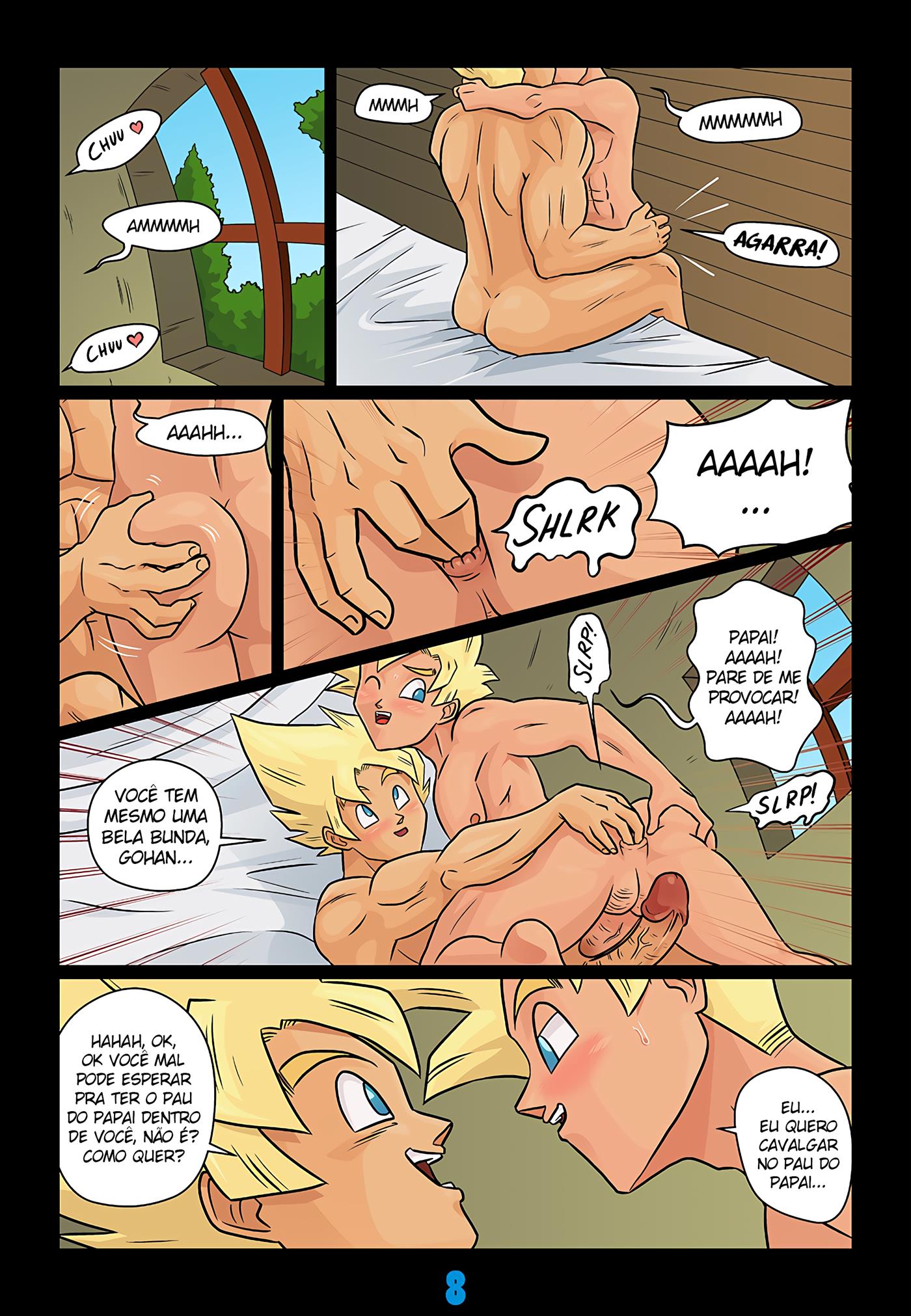 Hentai Gay Goku e Gohan