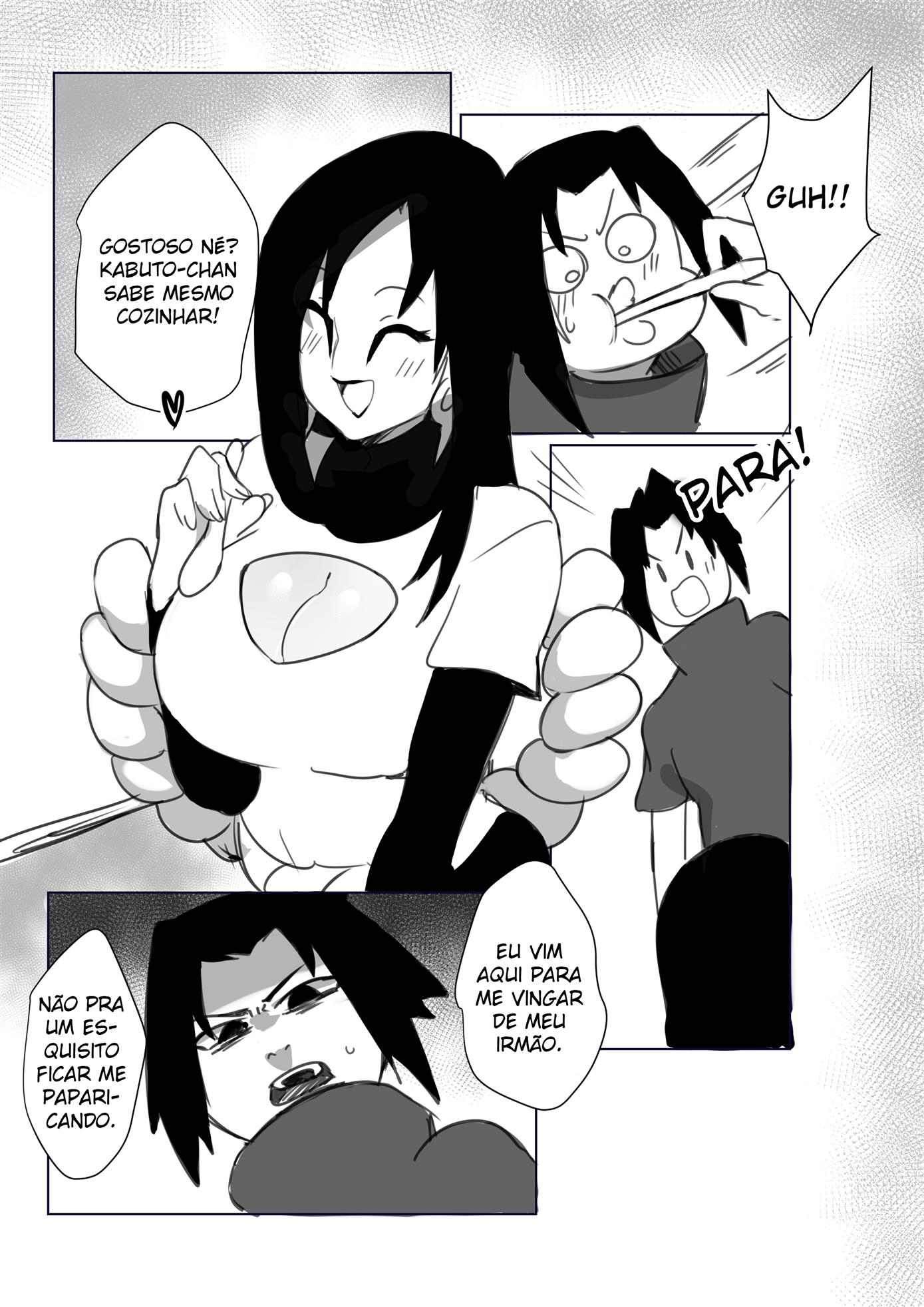 Sasuke e a Milf Orochimaru