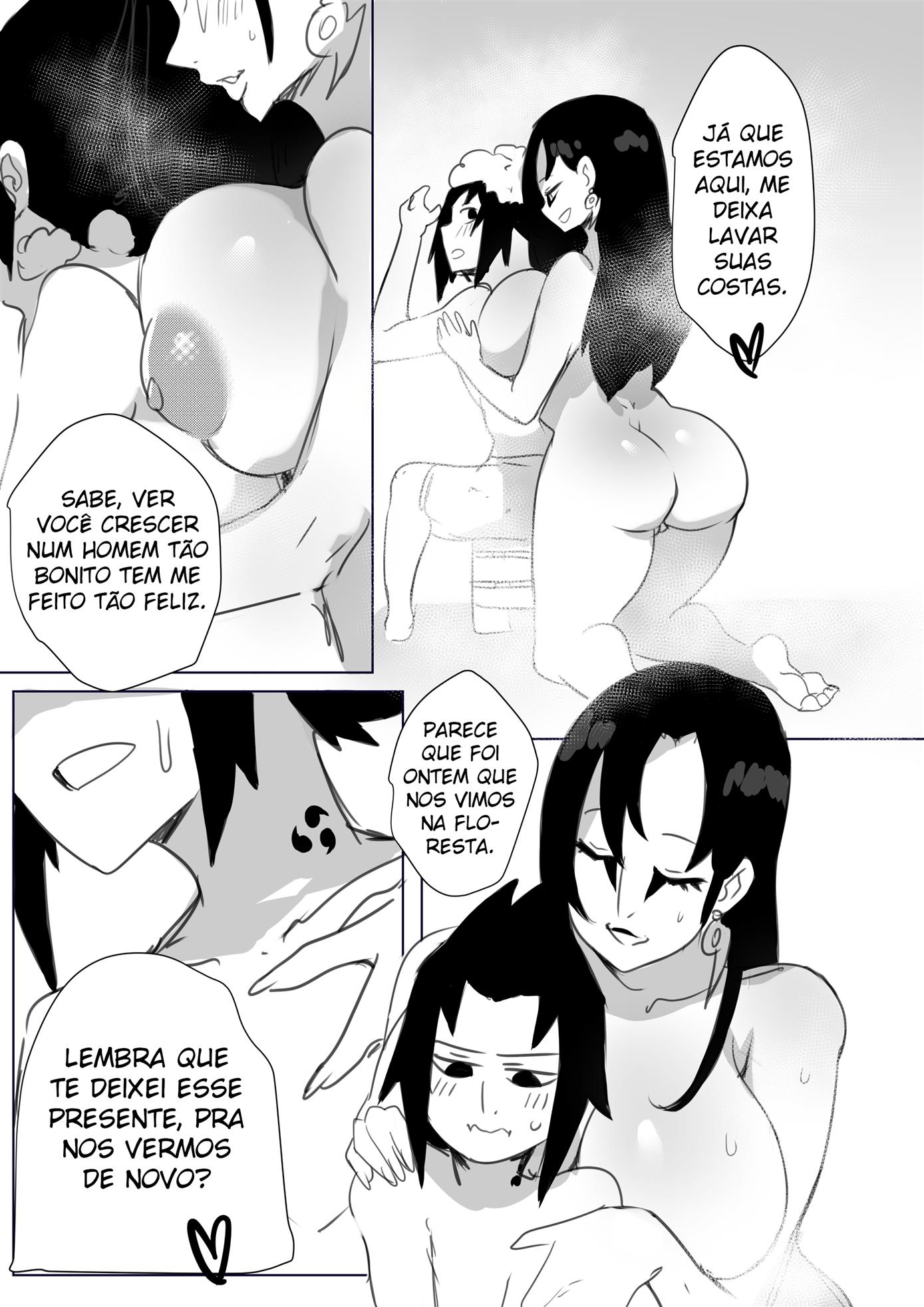 Sasuke e a Milf Orochimaru