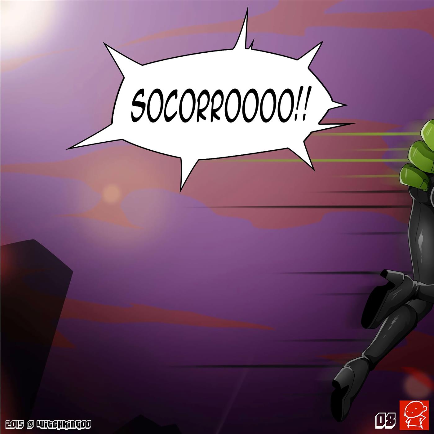 Viúva Negra acalmando Hulk