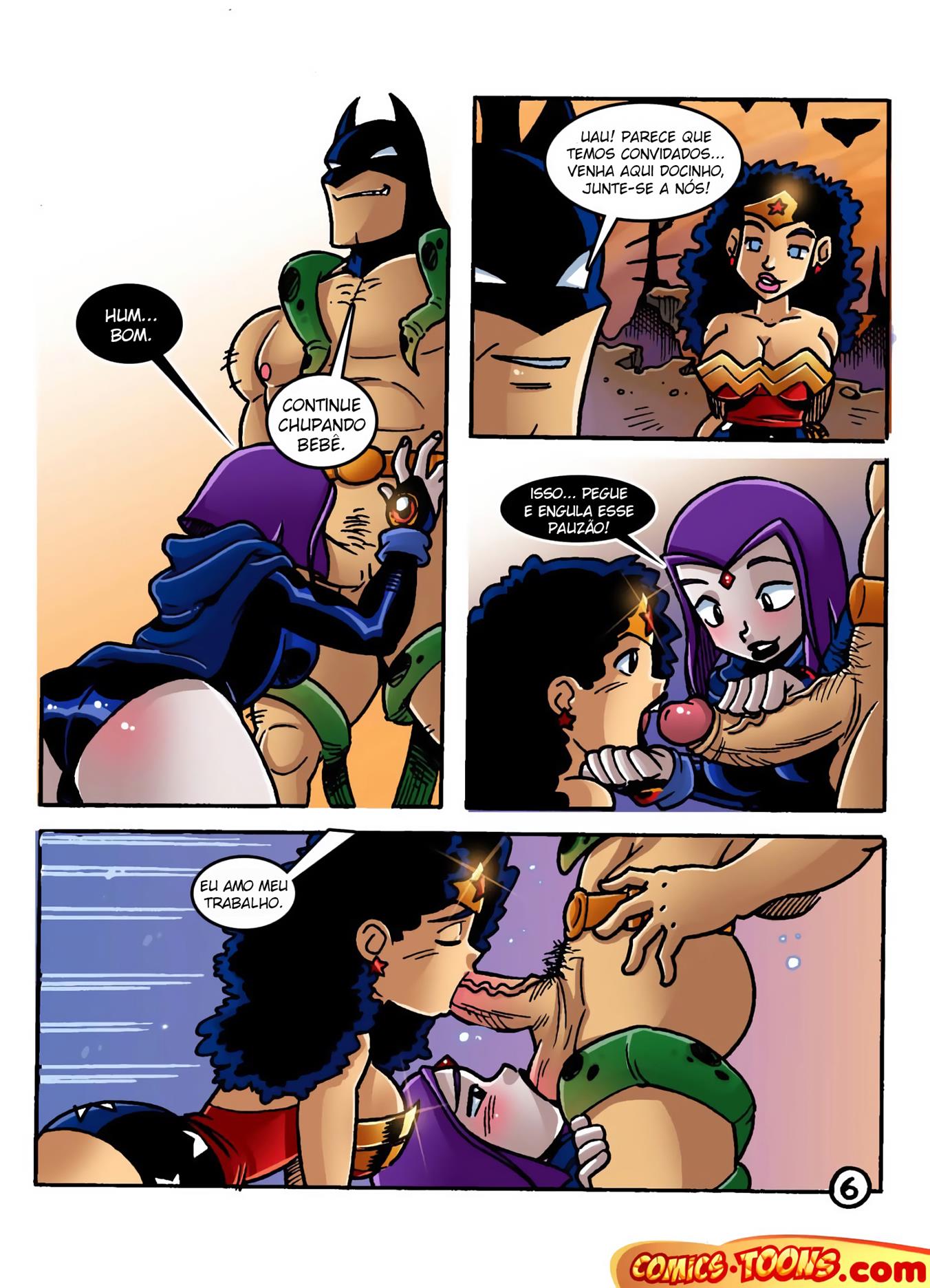 Batman no mundo sexual de Ravena