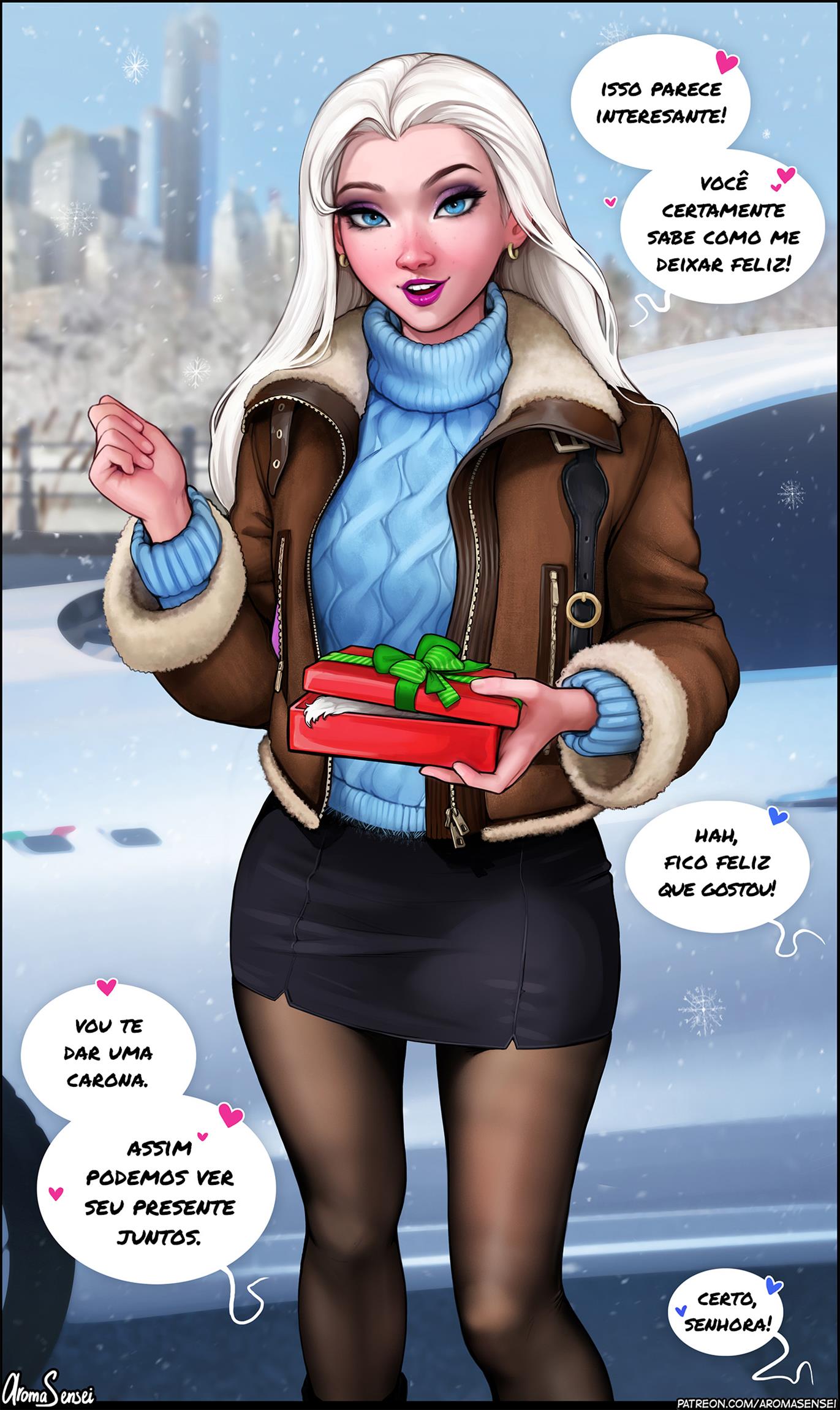 Presente de Natal da Elsa