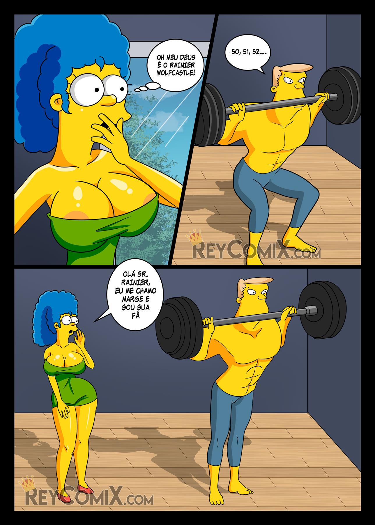 Marge na Academia