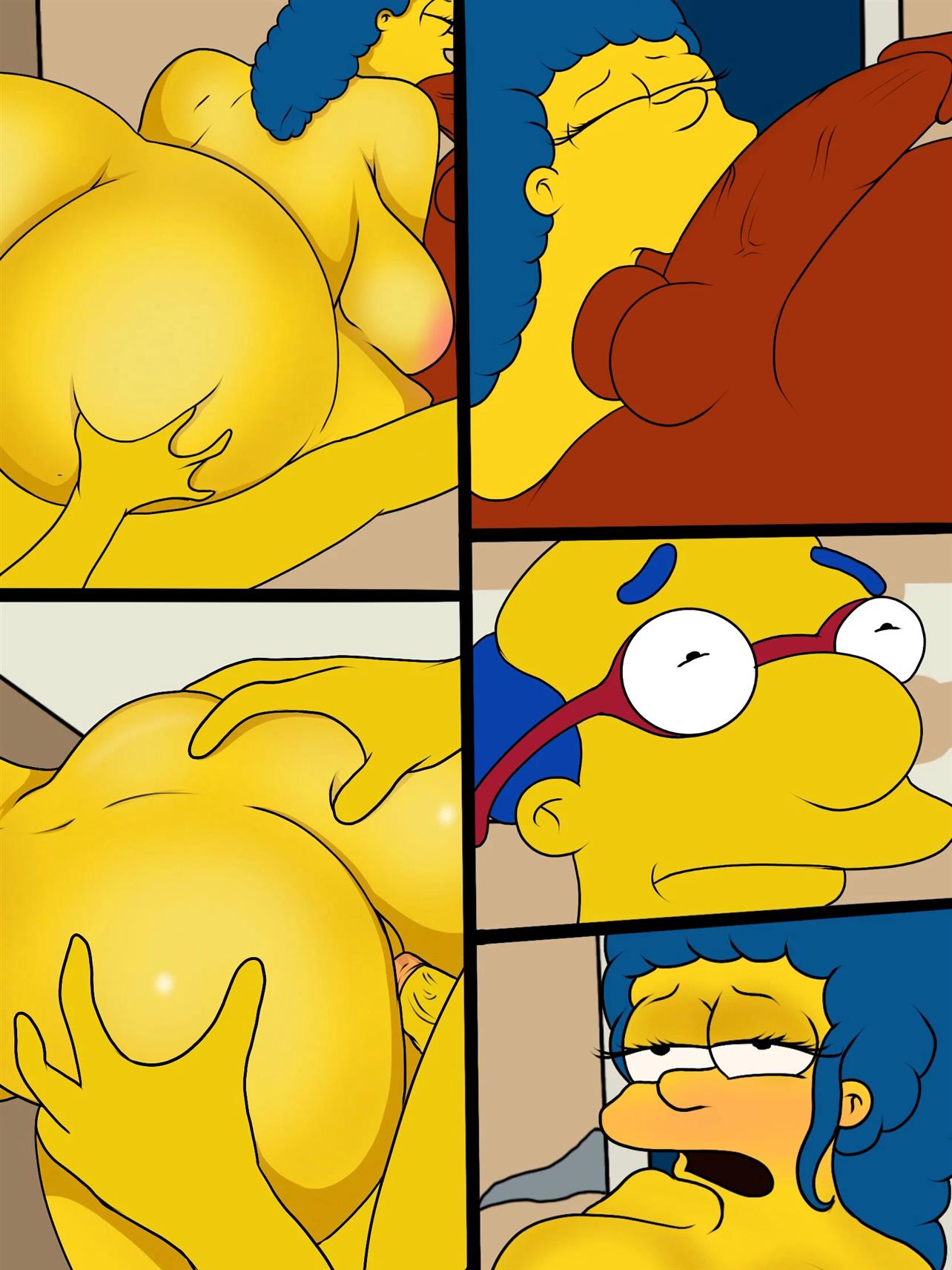 Marge pagando as dividas do marido