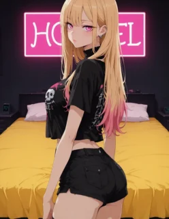 No Motel com a Marin